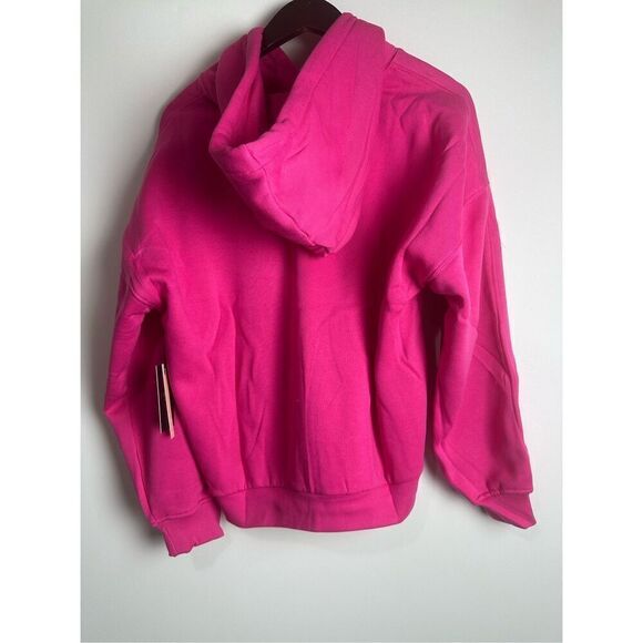 Hot pink hoodie and jogger set - Picture 5 of 9